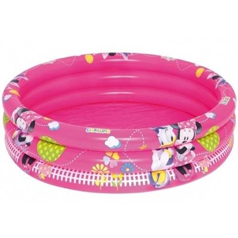 Piscina Gonfiabile Minnie 3 Anelli 152 X 30 Cm Disney Paperina Fuori Terra - 2