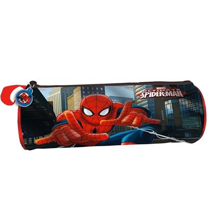 Astuccio Tombolino Portapastelli Spiderman Uomo Ragno 22 Cm Scuola