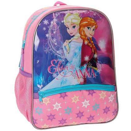 Zainetto Scuola Frozen 33 Cm Zaino Asilo Elsa Anna Elementari Bambine Rosa