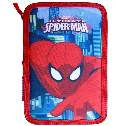 Astuccio Spiderman Marvel 3 Zip 20X13X6.5Cm Uomo Ragno Accessoriato Scuola  Bambini - ND - Cartoleria e scuola | IBS