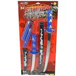 Armi Samurai Set Spada Katana Ninja Gioco Giocattolo Bambini