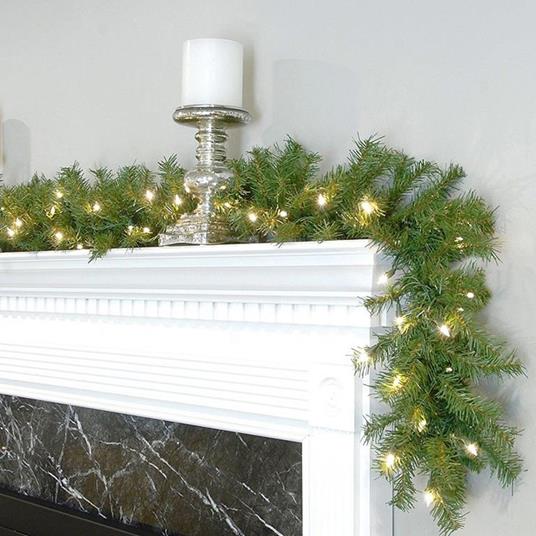 Ghirlanda Natalizia 350Cm 200 Punte 120 Luci Led Bianco Caldo Decorazioni  Natale - ND - Idee regalo | IBS