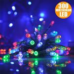 Catena Luminosa Natale 300 Led Multicolor Per Interno Ed Esterno Decorazioni