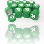 Set 12 Pezzi Bomboniera Bomboniere Scatolina Verde 18 Anni Portaconfetti