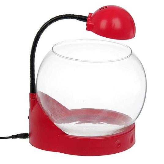 Lampada Mini Acquario Ampolla Tg01 Capacita' 2 Litri 3 Led 20x19x27cm