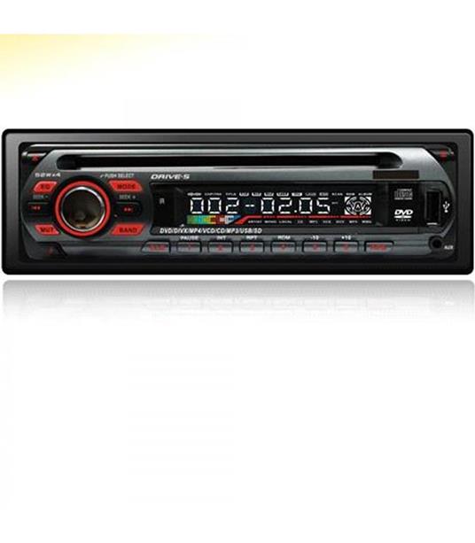 Autoradio Stereo Per Macchina Auto Radio 52w X 4 Fm Mp3 Usb Sd/Mmc Dvd Cd  Aux - Trade Shop TRAESIO - TV e Home Cinema, Audio e Hi-Fi | IBS