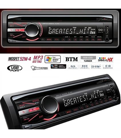 Autoradio Stereo Frontalino Estraibile Fm Mp3 Usb Sd Cd Dvd Lcd 52wx4 Id3  Tag Hx - Trade Shop TRAESIO - TV e Home Cinema, Audio e Hi-Fi | IBS