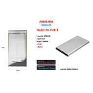 Power Bank Portatile 6000mah Per Smartphone Cellulare Tablet Maxtech  Pa-Tm010 - Trade Shop TRAESIO - Telefonia e GPS | IBS