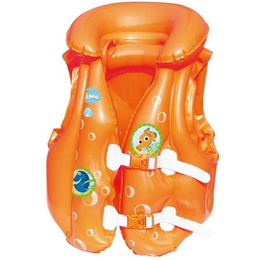 Giubbino Gonfiabile Nemo Per Bambini Giubotto Salvagente 51 X 46 Cm