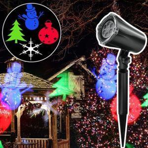 Proiettore Laser Natale Per Esterno Giardino Neve Albero Natale Stella Luci  Led - ND - Idee regalo | IBS