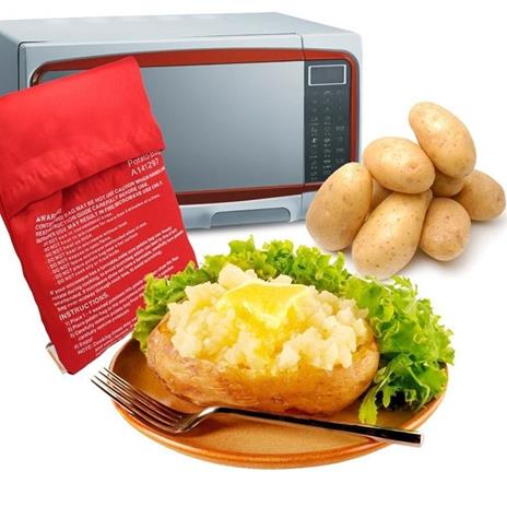 Sacchetto Per Cottura Patate Sacco Cuoci Al Forno A Microonde Potato  Express - ND - Casa e Cucina | IBS
