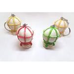 Set 12Pz Bomboniera Bomboniere Molgolfiere Colorate 18 Anni Compleanno Portachiavi