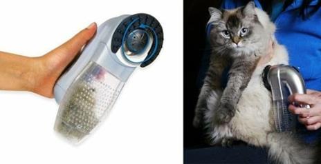 Aspirapeli Aspira Peli A Batterie Per Animali Domestici Cani Gatti - ND -  Idee regalo