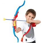 Set Arciere Per Bambini Tiro Con Arco 3 Frecce Con Punte A Ventosa Gioco Bambini