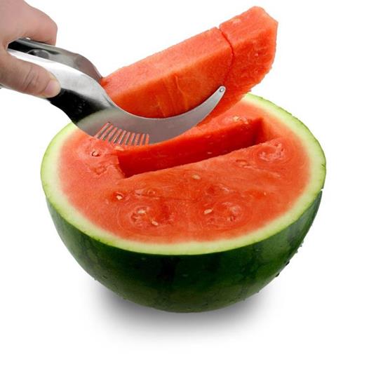 Taglia Affetta E Servi Anguria Fetta Melone Cantalupo In Acciaio Inox - ND  - Casa e Cucina | IBS