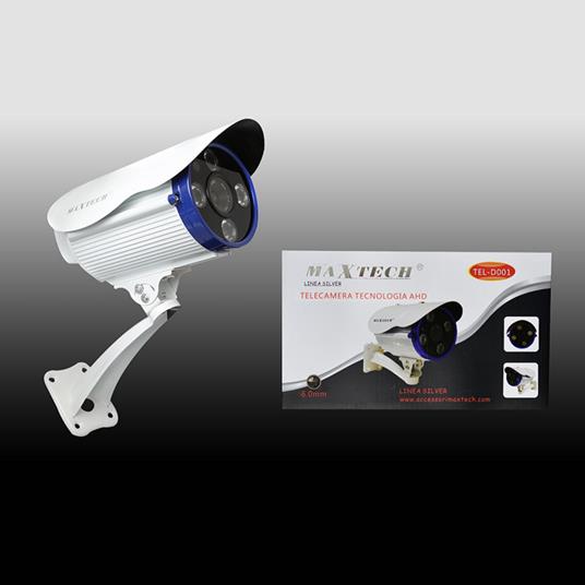 Telecamera Ahd Videocamera Sensore Zoom 6Mm Videosorveglianza Maxtech  Tel-D001 Ahd - ND - Informatica | IBS