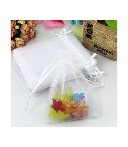 50 Veli Sacchetti Organza Tulle Per Confetti Regalo Bomboniera - Trade Shop  TRAESIO - Casa e Cucina | IBS