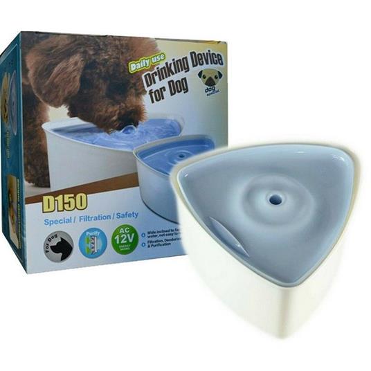 Ciotola Cane Gatto Refrigerata Acqua Fresca Purificazione Fitraggio 12volt  1.5lt - Trade Shop TRAESIO - Idee regalo | IBS