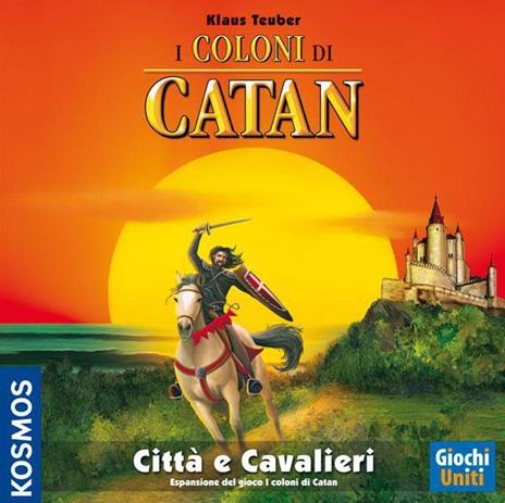 I Coloni di Catan. Città e Cavalieri. Ed. Componenti in Legno. Gioco da tavolo