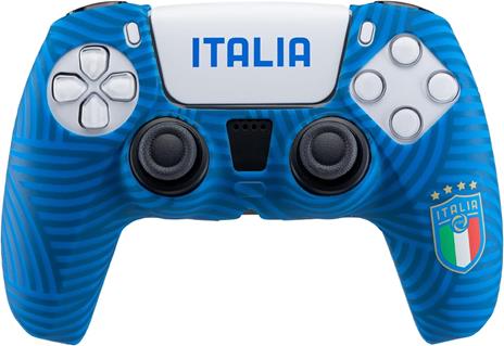 Cover gamepad PLAYSTATION 5 Figc Italia Blue ACP50010 - 6