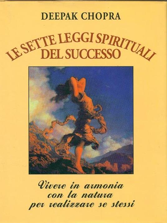 Le  sette leggi spirituali del successo - Deepak Chopra - copertina