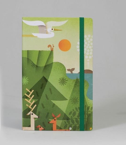 Taccuino a righe OpenWorld Natura Copertina Rigida Artist Edition - 13x21 cm