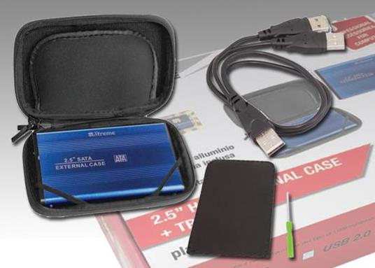 Xtreme 29003 HDD enclosure 2.5" Nero, Blu box per hard disk esterno -  Xtreme - Informatica | IBS