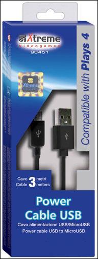 Cavo USB PlayStation 4 - gioco per Console e accessori - Xtreme Informatica  - Accessori Gaming - Videogioco | IBS