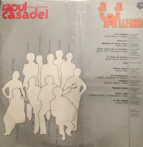 Ja Ja Allegria - Vinile LP di Orchestra Spettacolo Casadei - 2