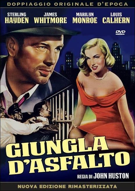 Giungla d'asfalto di John Huston - DVD