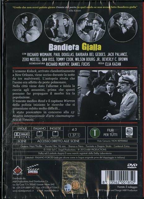 Bandiera gialla (DVD) di Elia Kazan - DVD - 2