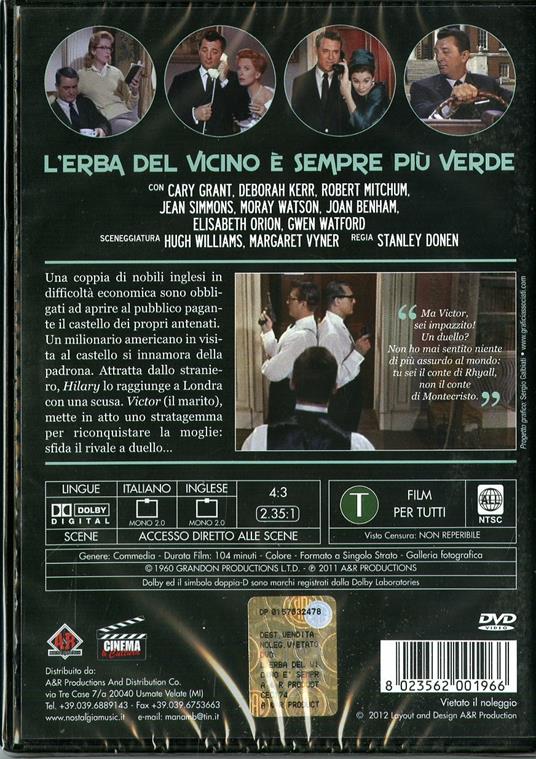 L' erba del vicino è sempre più verde di Stanley Donen - DVD - 2