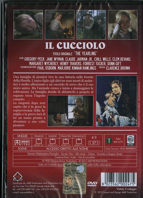 Il cucciolo (DVD) di Clarence Brown - DVD - 2