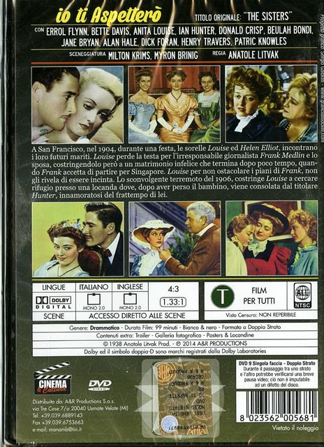 Io ti aspetterò di Anatole Litvak - DVD - 2