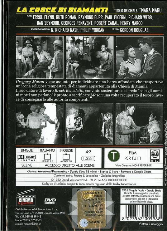 La croce di diamanti di Gordon Douglas - DVD - 3