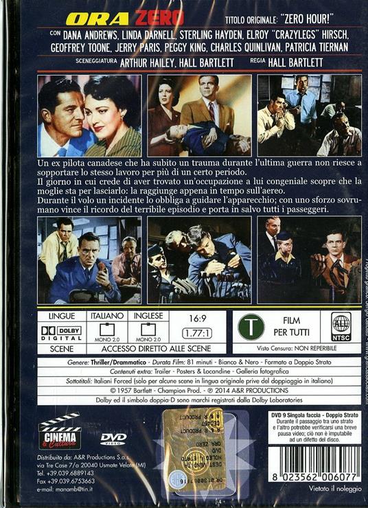 Ora zero di Hall Bartlett - DVD - 2