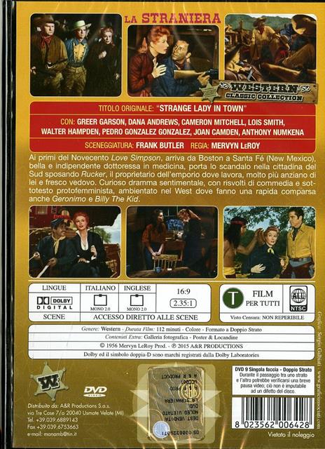 La straniera di Mervyn LeRoy - DVD - 2