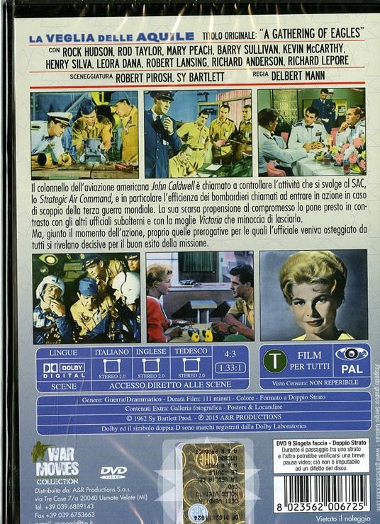 La veglia delle Aquile di Delbert Mann - DVD - 2