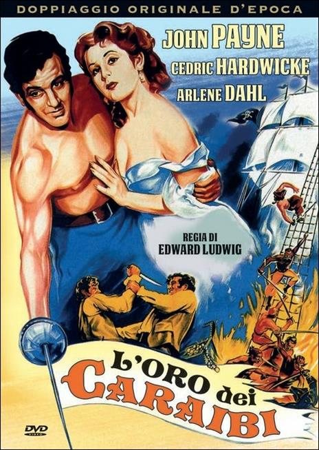 L' oro dei Caraibi di Edward Ludwig - DVD