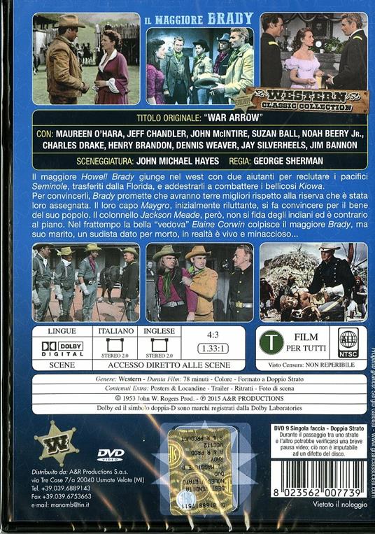 Il maggiore Brady di George Sherman - DVD - 2