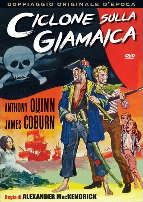 Ciclone sulla Giamaica di Alexander MacKendrick - DVD