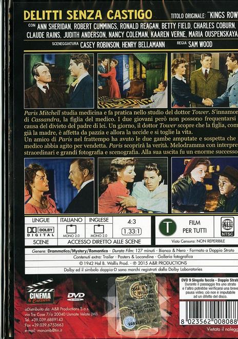 Delitti senza castigo di Sam Wood - DVD - 2