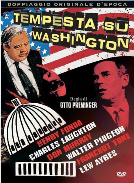 Tempesta su Washington di Otto Preminger - DVD