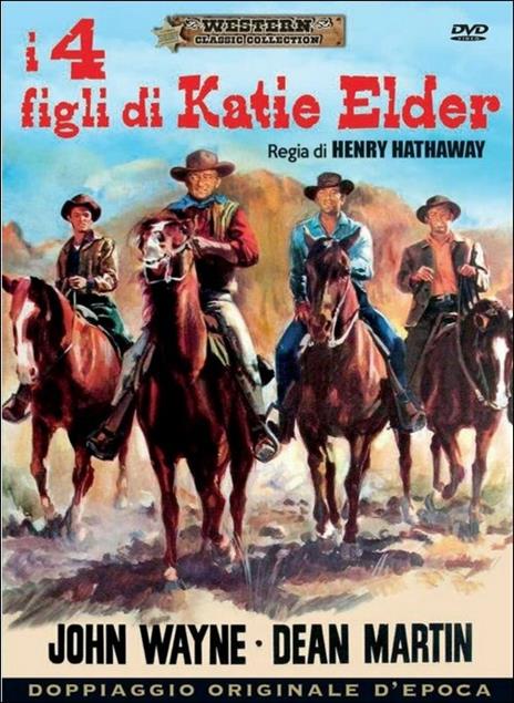 I quattro figli di Katie Elder di Henry Hathaway - DVD