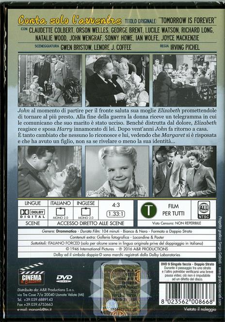 Conta solo l'avvenire di Irving Pichel - DVD - 2