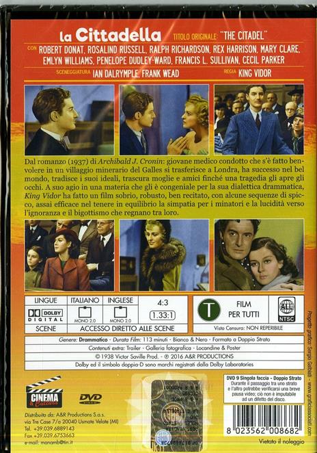 La cittadella di King Vidor - DVD - 2