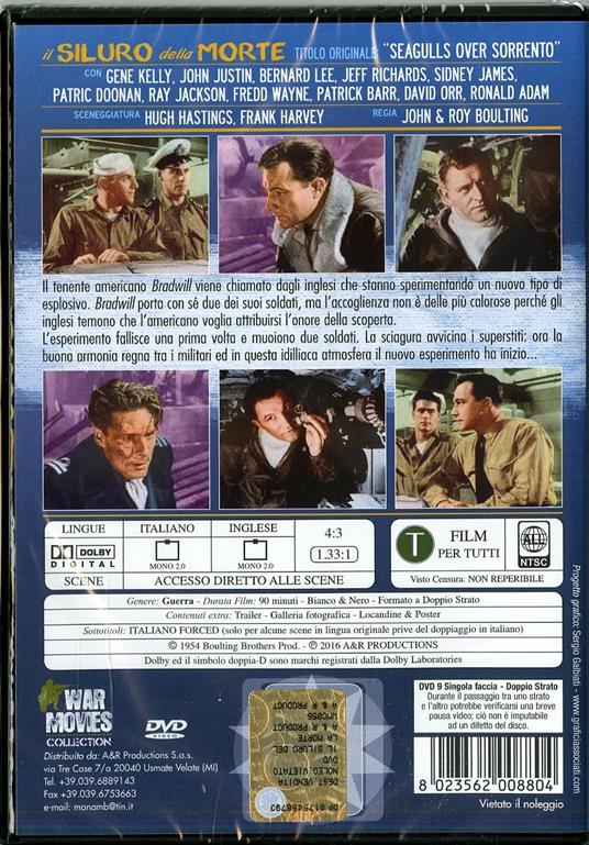 Il siluro della morte di John Boulting,Roy Boulting - DVD - 2