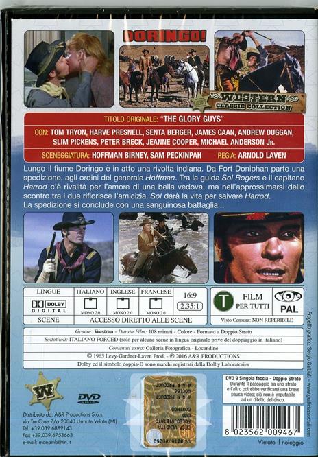 Doringo! di Arnold Laven - DVD - 2