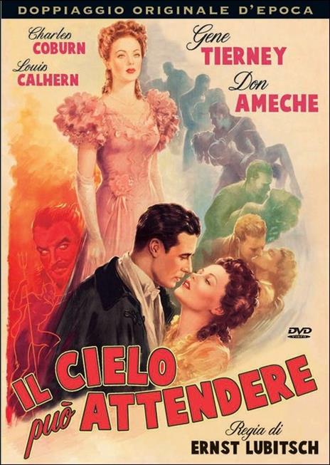 Il cielo può attendere di Ernst Lubitsch - DVD