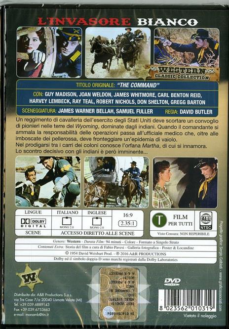 L' invasore bianco di David Butler - DVD - 2